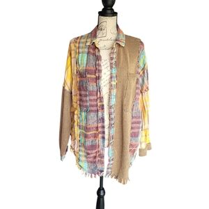 Oli & Hali Multicolor Knit Cardigan